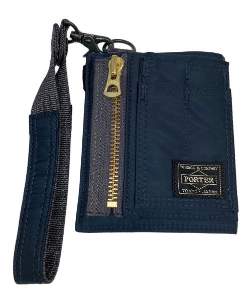 PORTER（ポーター）PORTER (ポーター) CIGARET POKET WALLET ネイビーの古着・服飾アイテム