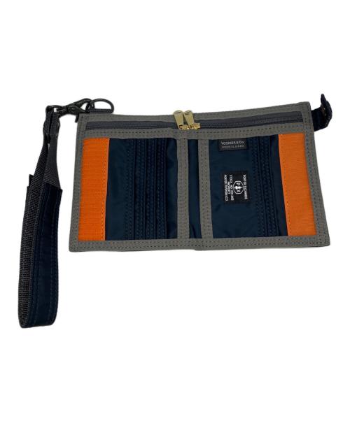 PORTER（ポーター）PORTER (ポーター) CIGARET POKET WALLET ネイビーの古着・服飾アイテム