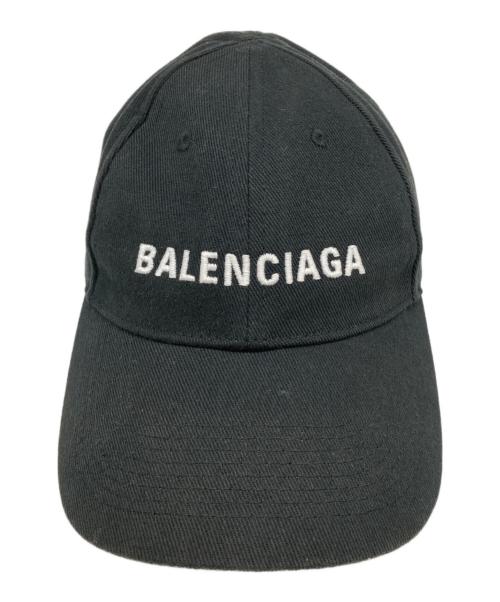 BALENCIAGA（バレンシアガ）BALENCIAGA (バレンシアガ) ARCHETYPEキャップ ブラック サイズ:SIZE L（59㎝）の古着・服飾アイテム