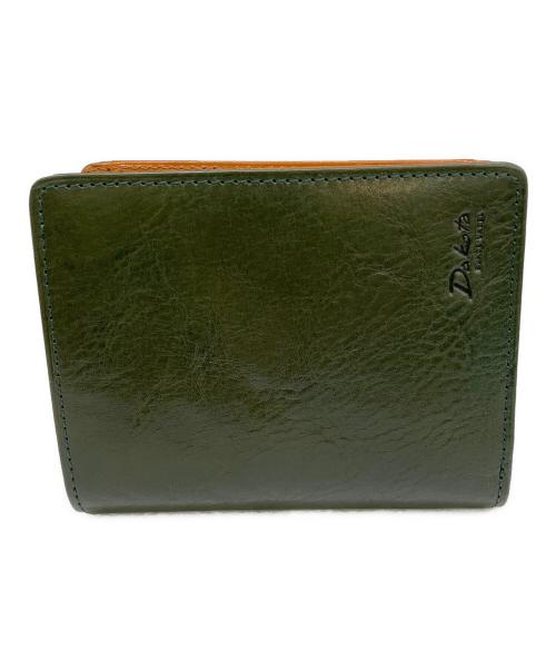 DAKOTA（ダコタ）DAKOTA (ダコタ) 2つ折り財布 グリーンの古着・服飾アイテム