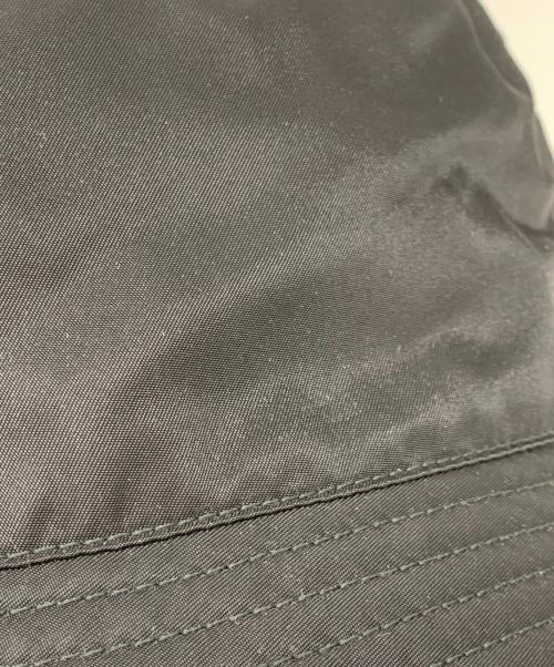 PRADA（プラダ）PRADA (プラダ) RE-NYLONバケットハット ブラック サイズ:SIZE M(58cm)の古着・服飾アイテム