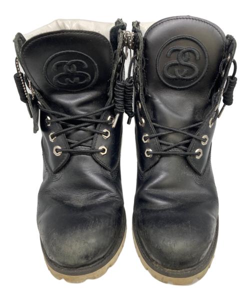 Timberland（ティンバーランド）Timberland (ティンバーランド) stussy (ステューシー) ブーツ ブラック サイズ:SIZE 26.5cmの古着・服飾アイテム