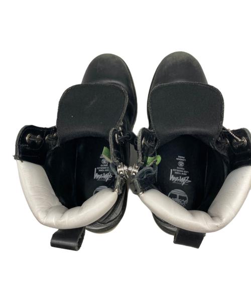 Timberland（ティンバーランド）Timberland (ティンバーランド) stussy (ステューシー) ブーツ ブラック サイズ:SIZE 26.5cmの古着・服飾アイテム