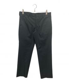 PRADA（プラダ）の古着「スラックスパンツ」｜ブラック