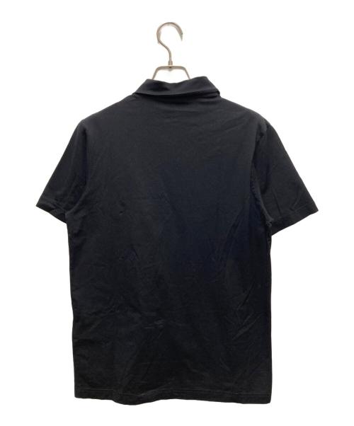 PRADA（プラダ）PRADA (プラダ) ポロシャツ ブラック サイズ:Sの古着・服飾アイテム