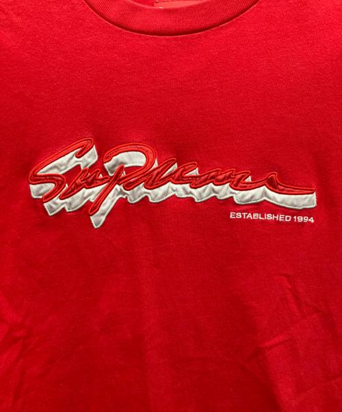 SUPREME（シュプリーム）SUPREME (シュプリーム) 半袖カットソー レッド サイズ:SIZE Ｍの古着・服飾アイテム