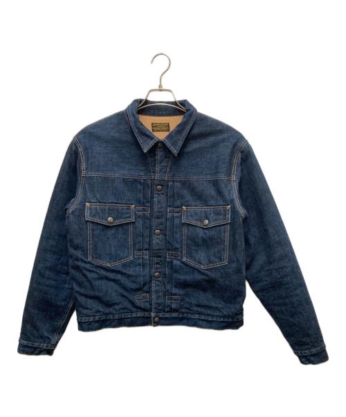 MOUNTAIN JAM & Co.（マウンテンジャム＆コー）MOUNTAIN JAM & Co. (マウンテンジャム＆コー) デニムトラッカージャケット インディゴ サイズ:不明(記載なし)の古着・服飾アイテム