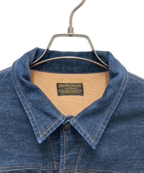 MOUNTAIN JAM & Co.（マウンテンジャム＆コー）MOUNTAIN JAM & Co. (マウンテンジャム＆コー) デニムトラッカージャケット インディゴ サイズ:不明(記載なし)の古着・服飾アイテム