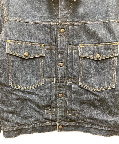 MOUNTAIN JAM & Co.（マウンテンジャム＆コー）MOUNTAIN JAM & Co. (マウンテンジャム＆コー) デニムトラッカージャケット インディゴ サイズ:不明(記載なし)の古着・服飾アイテム
