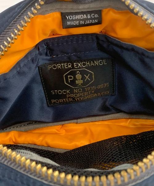 PORTER（ポーター）PORTER (ポーター) ショルダーバッグ　PX TANKER  ESSENTIAL BAG ネイビーの古着・服飾アイテム