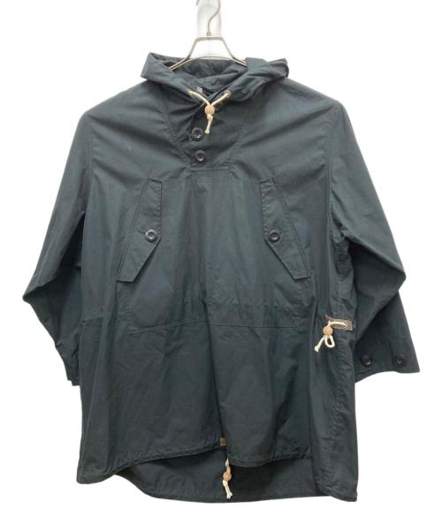 NIGEL CABOURN（ナイジェルケーボン）NIGEL CABOURN (ナイジェルケーボン) LIAM GALLAGHER (リアム ギャラガー) ロングスモック ブラック サイズ:SIZE 48の古着・服飾アイテム