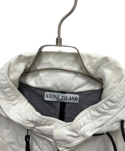 STONE ISLAND（ストーンアイランド）STONE ISLAND (ストーンアイランド) M65 Tyveck Multi Pocket Jacke ホワイト サイズ:Lの古着・服飾アイテム