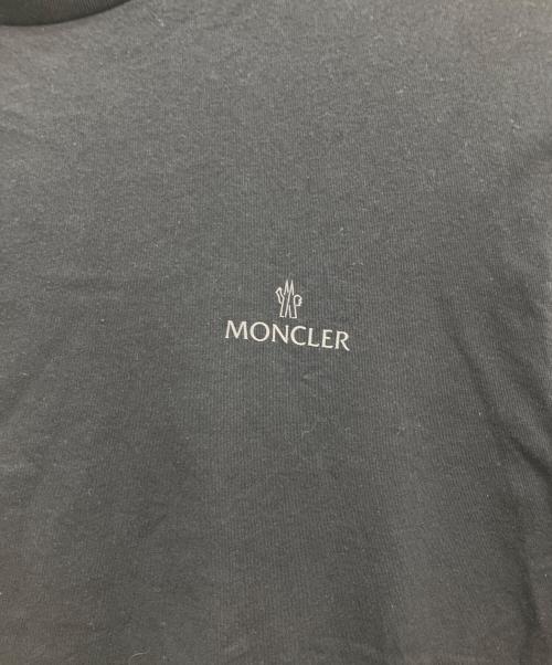 MONCLER（モンクレール）MONCLER (モンクレール) 半袖カットソー ブラック サイズ:sｻｲｽﾞの古着・服飾アイテム