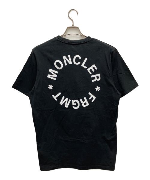 MONCLER（モンクレール）MONCLER (モンクレール) FRAGMENT DESIGN (フラグメントデザイン) 半袖カットソー ブラック サイズ:Sの古着・服飾アイテム