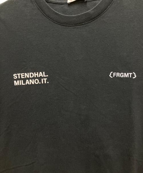 MONCLER（モンクレール）MONCLER (モンクレール) FRAGMENT DESIGN (フラグメントデザイン) 半袖カットソー ブラック サイズ:Sの古着・服飾アイテム