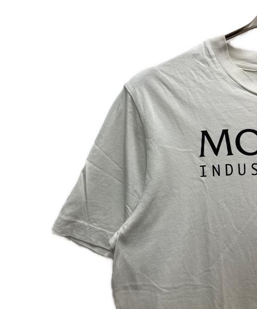 MONCLER（モンクレール）MONCLER (モンクレール) 半袖カットソー ホワイト サイズ:Mの古着・服飾アイテム