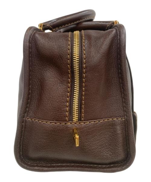 LOEWE（ロエベ）LOEWE (ロエベ) トートバッグ　アマソナ28 ブラウンの古着・服飾アイテム