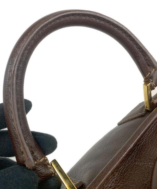 LOEWE（ロエベ）LOEWE (ロエベ) トートバッグ　アマソナ28 ブラウンの古着・服飾アイテム