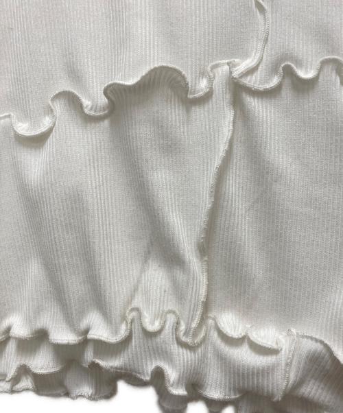 sherris（シェリス）sherris (シェリス) ノースリーブカットソー ホワイト サイズ:FREEの古着・服飾アイテム