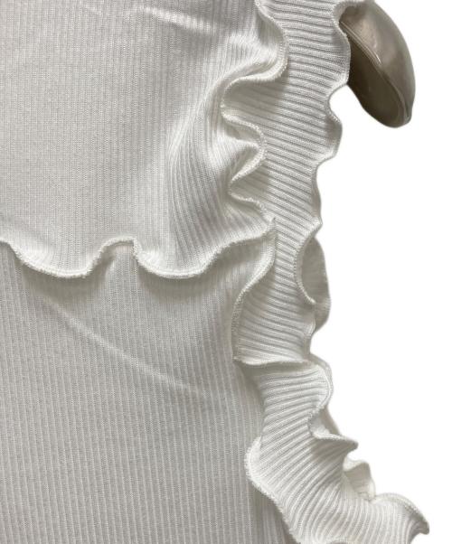 sherris（シェリス）sherris (シェリス) ノースリーブカットソー ホワイト サイズ:FREEの古着・服飾アイテム