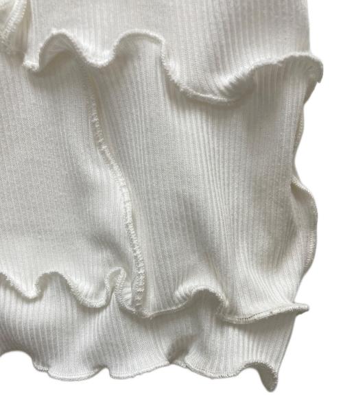 sherris（シェリス）sherris (シェリス) ノースリーブカットソー ホワイト サイズ:FREEの古着・服飾アイテム