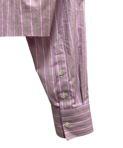 HOMME girls（オムガールズ）HOMME girls (オムガールズ) 長袖クロップドシャツ スカイブルー サイズ:XSの古着・服飾アイテム