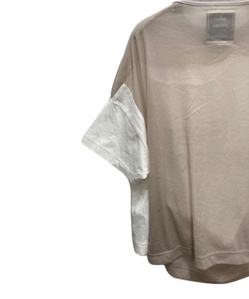 Maison MIHARA YASUHIRO（メゾン ミハラ ヤスヒロ）Maison MIHARA YASUHIRO (メゾン ミハラ ヤスヒロ) 半袖カットソー ホワイト サイズ:36の古着・服飾アイテム