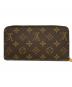 LOUIS VUITTON (ルイ ヴィトン) ラブロック ジッピー ウォレット ブラウン：55000円