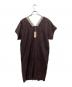 genten (ゲンテン) リネンワンピース ブラウン サイズ:38 未使用品：6000円