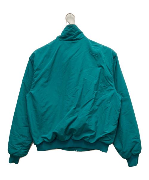 Eddie Bauer（エディーバウアー）Eddie Bauer (エディーバウアー) ナイロンフリースジャケット グリーン サイズ:Lの古着・服飾アイテム