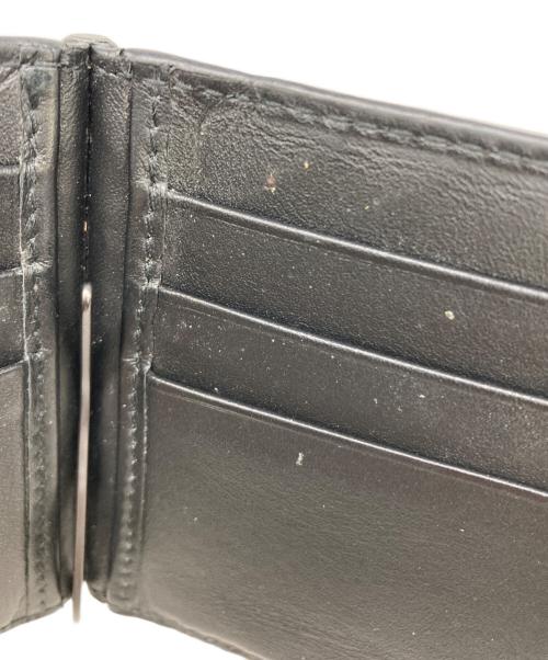 BOTTEGA VENETA（ボッテガベネタ）BOTTEGA VENETA (ボッテガベネタ) マネークリップ　イントレチャート ブラックの古着・服飾アイテム