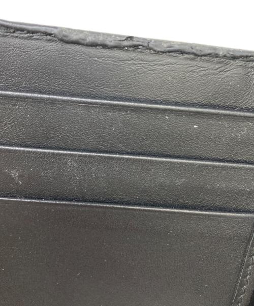 BOTTEGA VENETA（ボッテガベネタ）BOTTEGA VENETA (ボッテガベネタ) マネークリップ　イントレチャート ブラックの古着・服飾アイテム