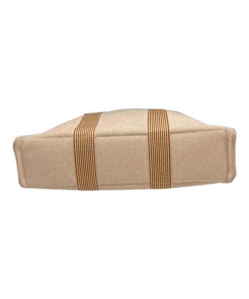 HERMES（エルメス）HERMES (エルメス) キャンバストートバッグ　	フルートゥMM ベージュ サイズ:MMの古着・服飾アイテム