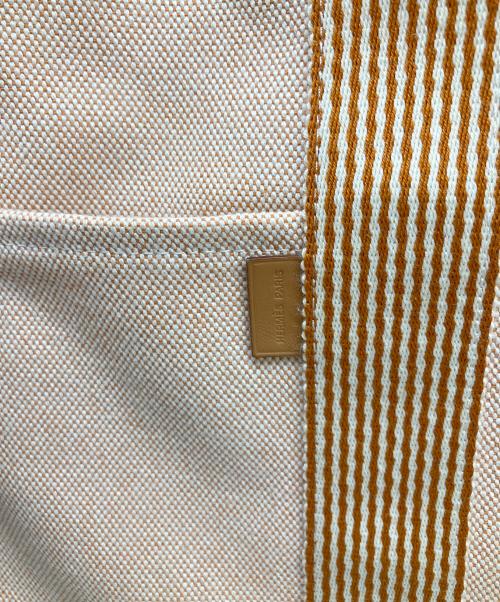 HERMES（エルメス）HERMES (エルメス) キャンバストートバッグ　	フルートゥMM ベージュ サイズ:MMの古着・服飾アイテム