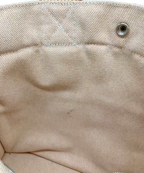 HERMES（エルメス）HERMES (エルメス) キャンバストートバッグ　	フルートゥMM ベージュ サイズ:MMの古着・服飾アイテム