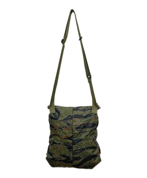 PORTER（ポーター）PORTER (ポーター) Hysteric Glamour (ヒステリックグラマー) TIGER CAMO PACKS アーミーポーチ オリーブの古着・服飾アイテム