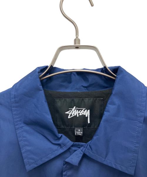 stussy（ステューシー）stussy (ステューシー) CRUIZE COACH JACKET ブルー サイズ:SIZE Sの古着・服飾アイテム