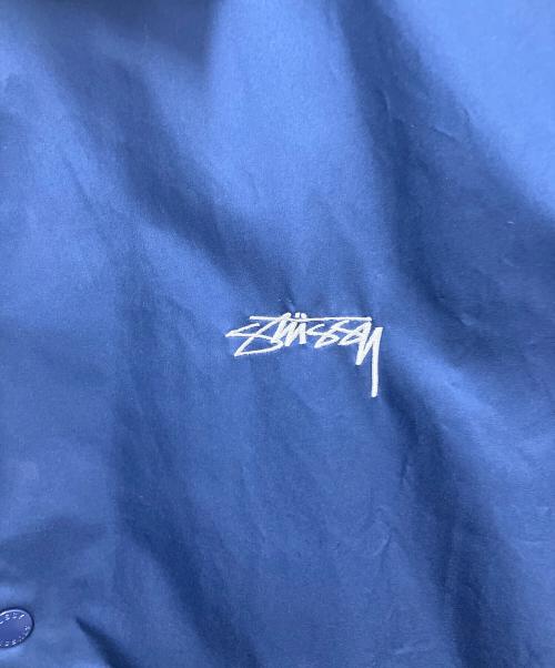 stussy（ステューシー）stussy (ステューシー) CRUIZE COACH JACKET ブルー サイズ:SIZE Sの古着・服飾アイテム