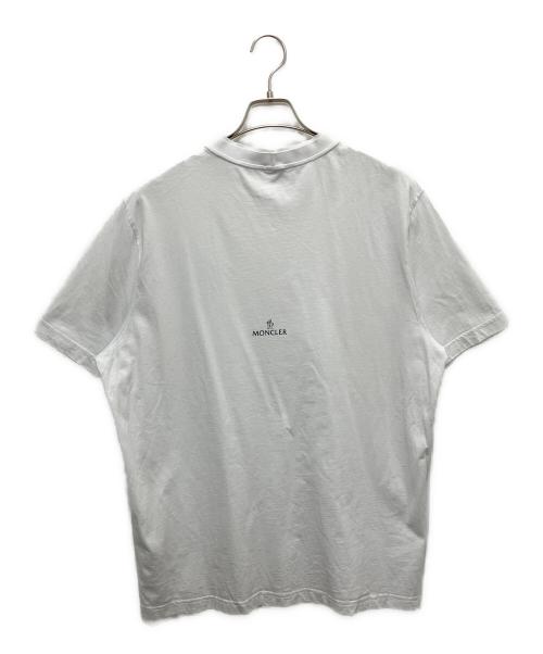 MONCLER（モンクレール）MONCLER (モンクレール) MAGLIA T-SHIRT ホワイト サイズ:SIZE XLの古着・服飾アイテム