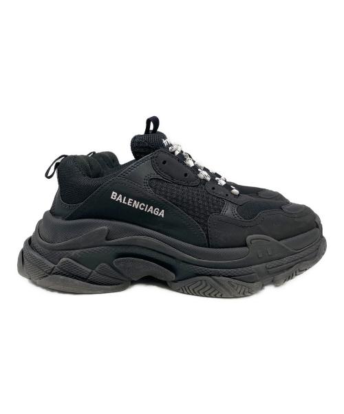 BALENCIAGA（バレンシアガ）BALENCIAGA (バレンシアガ)  TRIPLE S  ブラック サイズ:SIZE 26.5cmの古着・服飾アイテム