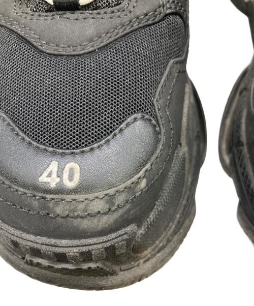 BALENCIAGA（バレンシアガ）BALENCIAGA (バレンシアガ)  TRIPLE S  ブラック サイズ:SIZE 26.5cmの古着・服飾アイテム