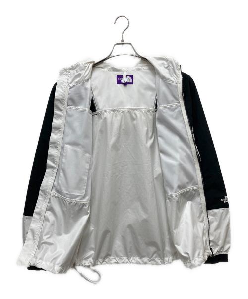 THE NORTHFACE PURPLELABEL（ザ・ノースフェイス パープルレーベル）THE NORTHFACE PURPLELABEL (ザ・ノースフェイス パープルレーベル) Mountain Wind Parka ホワイト×ブラック サイズ:Lの古着・服飾アイテム