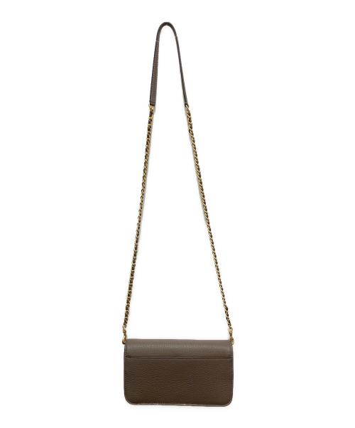TORY BURCH（トリーバーチ）TORY BURCH (トリーバーチ) チェーンショルダーポーチ ベージュの古着・服飾アイテム