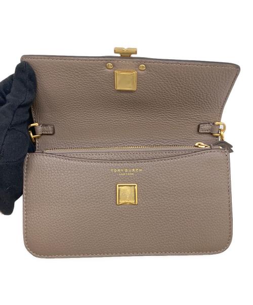 TORY BURCH（トリーバーチ）TORY BURCH (トリーバーチ) チェーンショルダーポーチ ベージュの古着・服飾アイテム