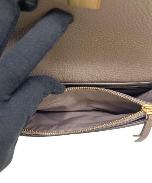 TORY BURCH（トリーバーチ）TORY BURCH (トリーバーチ) チェーンショルダーポーチ ベージュの古着・服飾アイテム