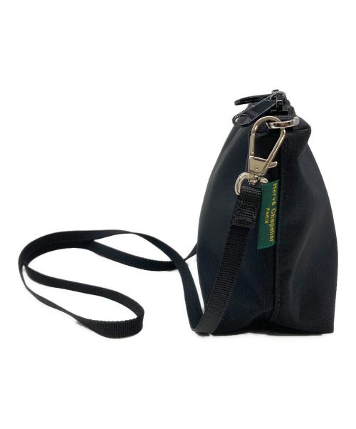 Herve Chapelier（エルベシャプリエ）Herve Chapelier (エルベシャプリエ) ショルダーポーチ ブラックの古着・服飾アイテム