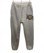 POLO RALPH LAURENポロ・ラルフローレン）の古着「タイガーワッペンスウェットパンツ」｜ライトグレー