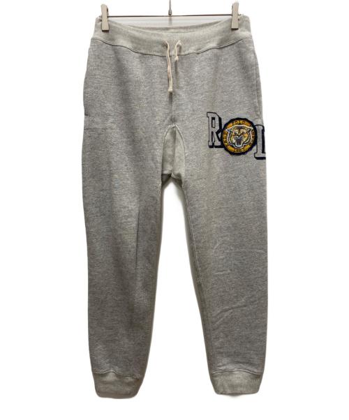 POLO RALPH LAUREN（ポロ・ラルフローレン）POLO RALPH LAUREN (ポロ・ラルフローレン) タイガーワッペンスウェットパンツ ライトグレー サイズ:SIZE Sの古着・服飾アイテム