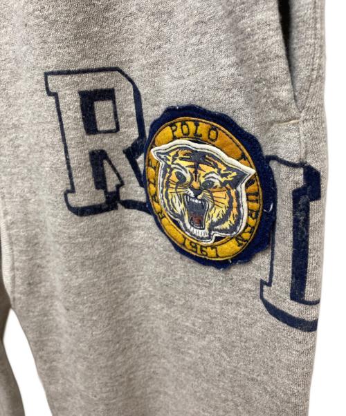 POLO RALPH LAUREN（ポロ・ラルフローレン）POLO RALPH LAUREN (ポロ・ラルフローレン) タイガーワッペンスウェットパンツ ライトグレー サイズ:SIZE Sの古着・服飾アイテム