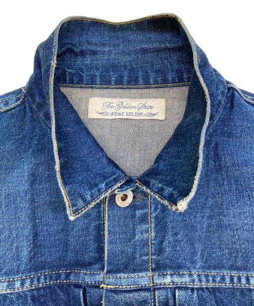 REMI RELIEF（レミレリーフ）REMI RELIEF (レミレリーフ) 1st Type デニムジャケット インディゴ サイズ:Mの古着・服飾アイテム
